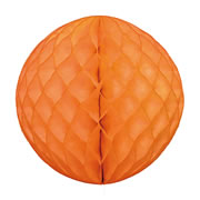 ■在庫限り■ハニカムボール 30cm オレンジ　HNO00033