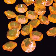 ジュエルアイス　ダイヤモンド　蛍光クリア　オレンジ（１ｋｇ）　（1袋）KISJI62688
