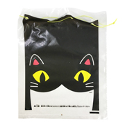 金魚袋(小)　黒猫柄　KISNS62890