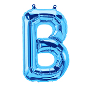 16"プレミアムレターバルーン ブルー「B」　NSB00532